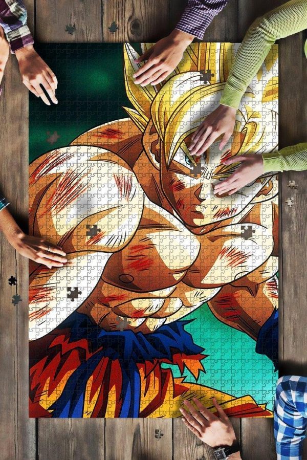 Goku Super Saiyan Dragon Ball Super Jigsaw Puzzle Set