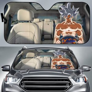 Goku Ultra Instinct Car Auto Sun Shade
