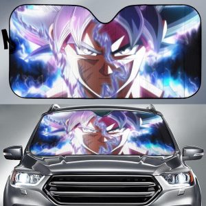 Goku Ultra Instinct Dragon Ball Super Anime Car Auto Sun Shade
