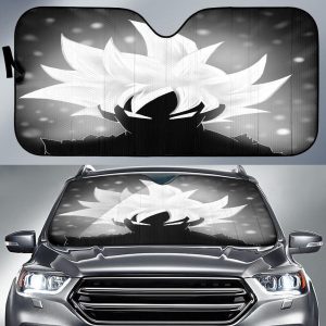 Goku Ultra Instincts Car Auto Sun Shade