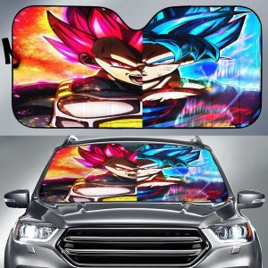 Goku Vegeta God Car Auto Sun Shade