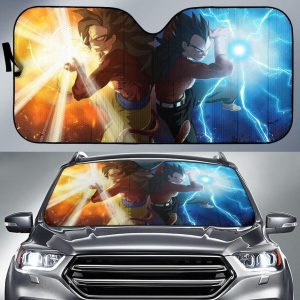 Goku Vegeta Ssj4 Car Auto Sun Shade