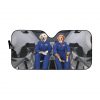 Golden Retriever Spacex Starship Car Auto Sun Shade