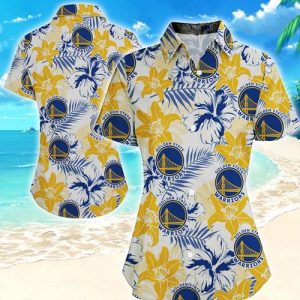 Golden State Warriors Hawaiian Shirt Summer Button Up