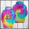 Goldendoodle Tie Dye 3D Printed Hoodie/Zipper Hoodie