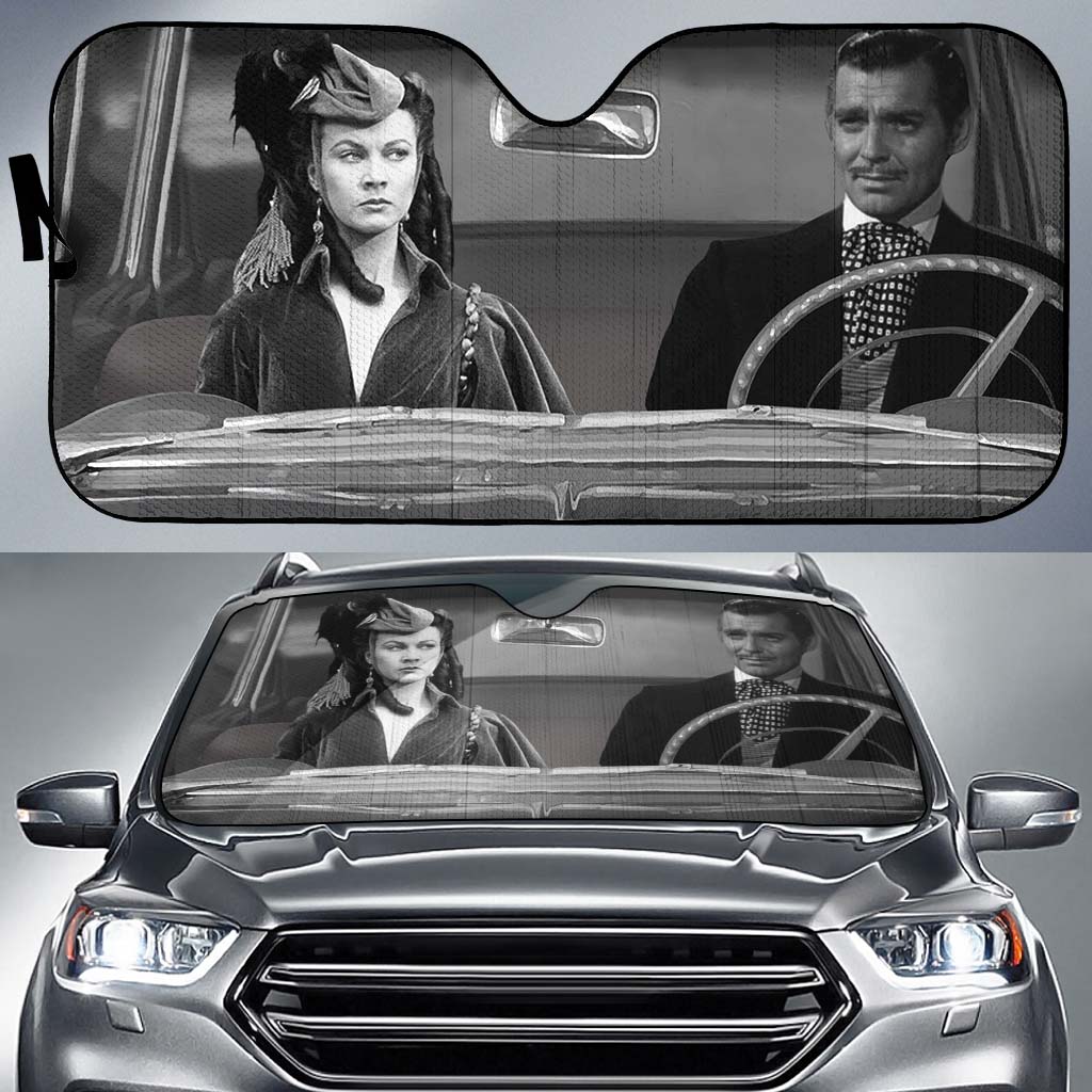 Gone With The Wind Car Auto Sun Shade Gone With The Wind Car Auto Sun Shade