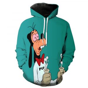 Goofy 3D Printed Hoodie/Zipper Hoodie