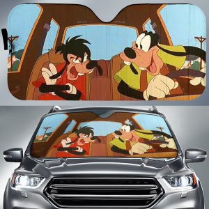 Goofy Car Auto Sun Shade