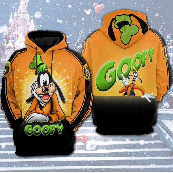 Goofy Cute Happy Art 3D Printed Hoodie/Zipper Hoodie