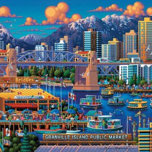 Granville Island Jigsaw Puzzle Set