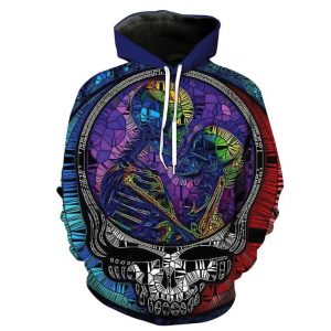 Grateful Dead 3D Printed Hoodie/Zipper Hoodie