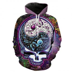 Grateful Dead 3D Printed Hoodie/Zipper Hoodie