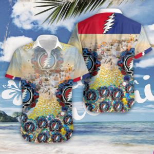 Dolphin Mandala Hawaiian Shirt Summer Button Up