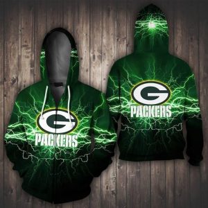 Green Bay Packers 3D Printed Hoodie/Zipper Hoodie