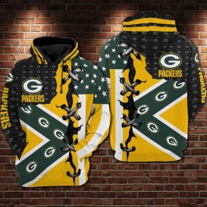 Green Bay Packers 3D Printed Hoodie/Zipper Hoodie