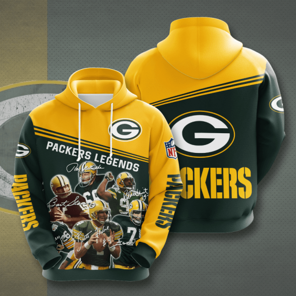 Green Bay Packers 3D Printed Hoodie/Zipper Hoodie