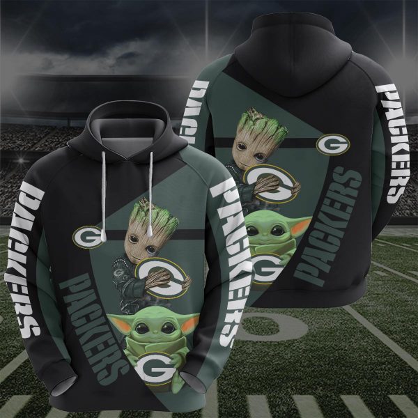 Green Bay Packers 3D Printed Hoodie/Zipper Hoodie