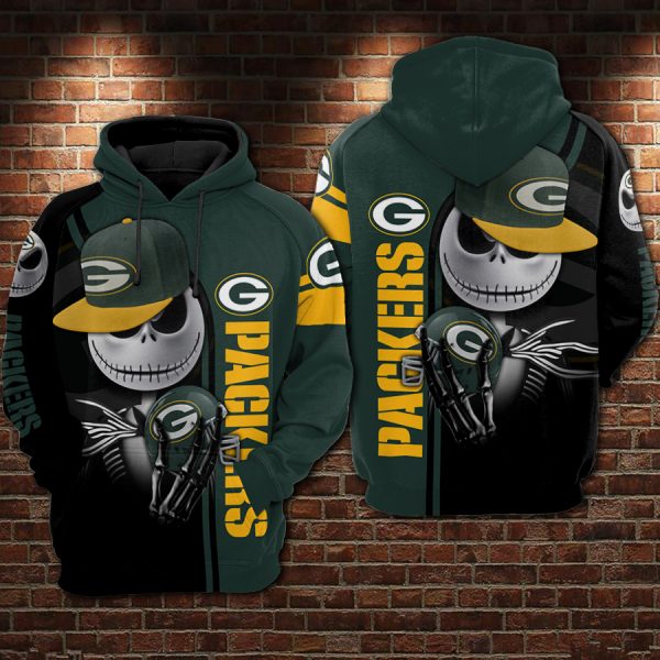 Green Bay Packers 3D Printed Hoodie/Zipper Hoodie