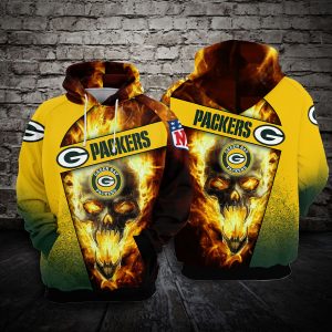 Green Bay Packers 3D Printed Hoodie/Zipper Hoodie