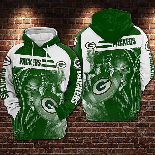 Green Bay Packers 3D Printed Hoodie/Zipper Hoodie