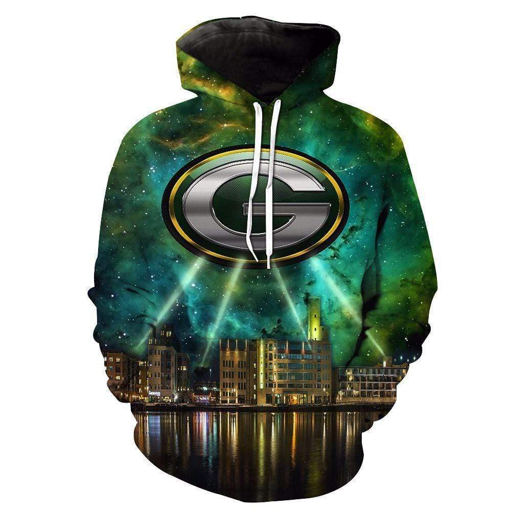 Green Bay Packers 3D Printed Hoodie/Zipper Hoodie Green Bay Packers 3D Printed Hoodie/Zipper Hoodie