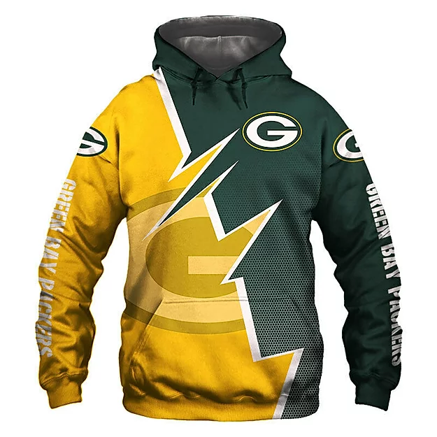 Green Bay Packers 3D Printed Hoodie/Zipper Hoodie