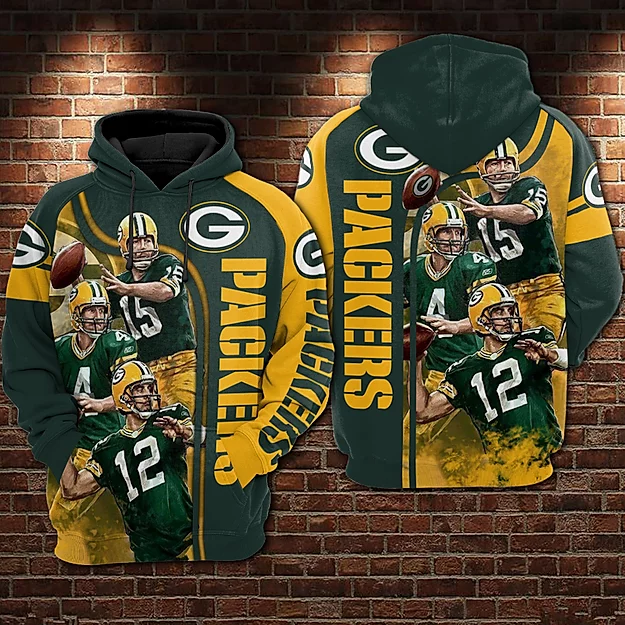 Green Bay Packers 3D Printed Hoodie/Zipper Hoodie