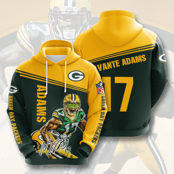 Green Bay Packers 3D Printed Hoodie/Zipper Hoodie