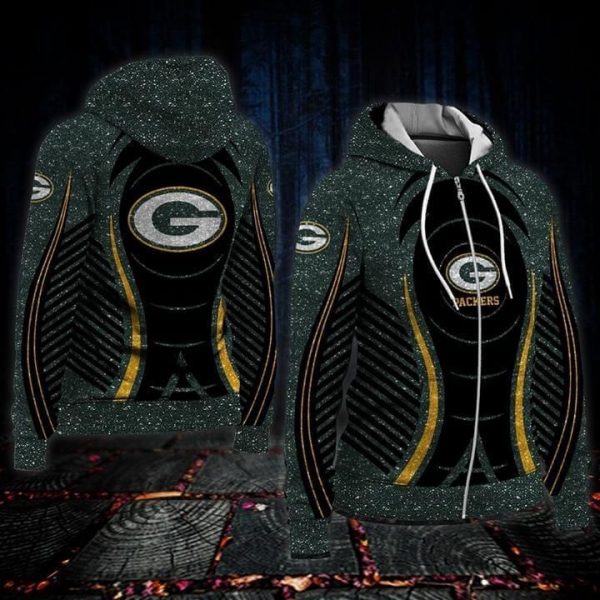 Green Bay Packers 3D Printed Hoodie/Zipper Hoodie