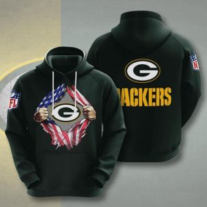 Green Bay Packers 3D Printed Hoodie/Zipper Hoodie