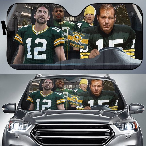 Green Bay Packers Car Auto Sun Shade