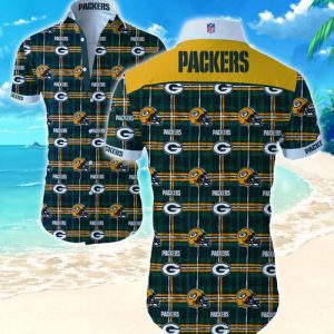 Green Bay Packers Hawaiian Shirt Summer Button Up