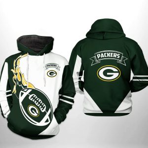 Green Bay Packers NFL Classic 3D Printed Hoodie/Zipper Hoodie