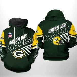 Green Bay Packers NFL Team 3D Printed Hoodie/Zipper Hoodie