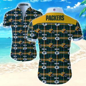 Green Bay Packers Nfl Hawaiian Shirt Summer Button Up