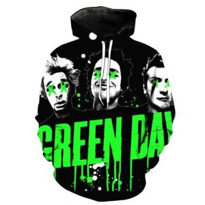 Green Day Band 3D Printed Hoodie/Zipper Hoodie