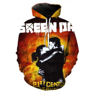 Green Day Band 3D Printed Hoodie/Zipper Hoodie