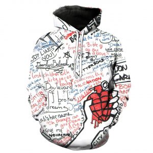 Green Day Band 3D Printed Hoodie/Zipper Hoodie