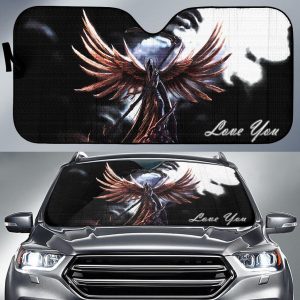 Grim Pearber Art Angels Car Auto Sun Shade