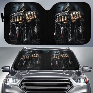 Grim Pearber Blacks Car Auto Sun Shade