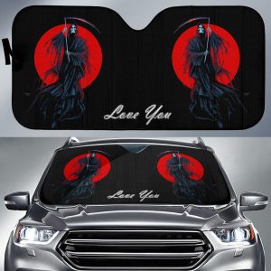 Grim Pearber Moons Car Auto Sun Shade