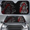 Grim Pearber Skulls Car Auto Sun Shade