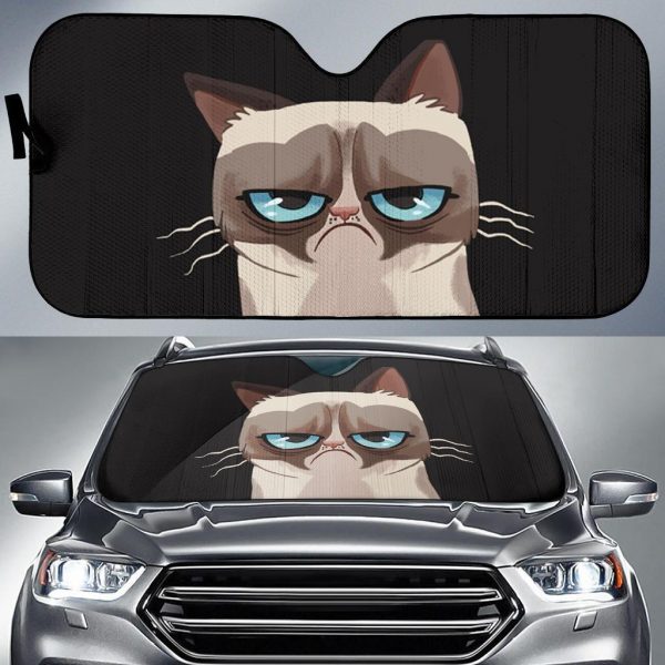 Grumpy Cats Car Auto Sun Shade