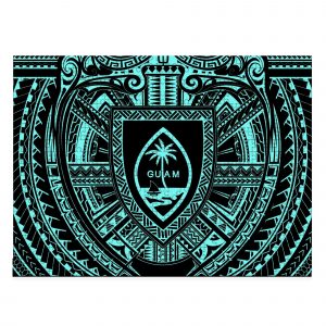 Guam Center Polynesian Turquoise Jg1 Jigsaw Puzzle Set