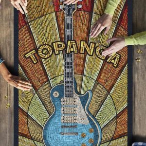 Guitar Jigsaw Puzzle Set