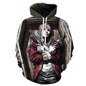 GunsnRoses 3D Printed Hoodie/Zipper Hoodie