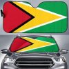 Guyana Flag Car Auto Sun Shade