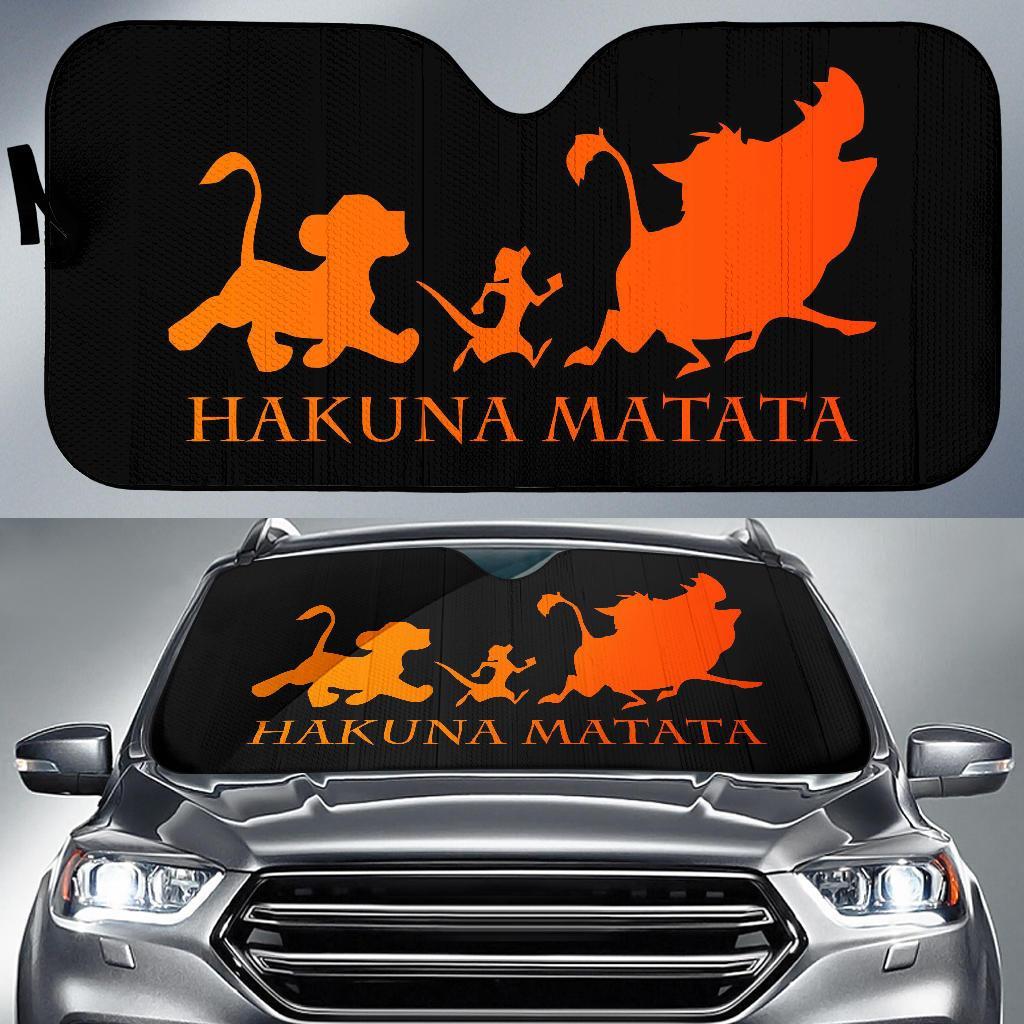 Hakuna Matata Car Auto Sun Shade Hakuna Matata Car Auto Sun Shade