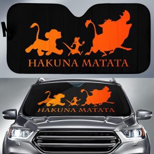 Hakuna Matatas Car Auto Sun Shade