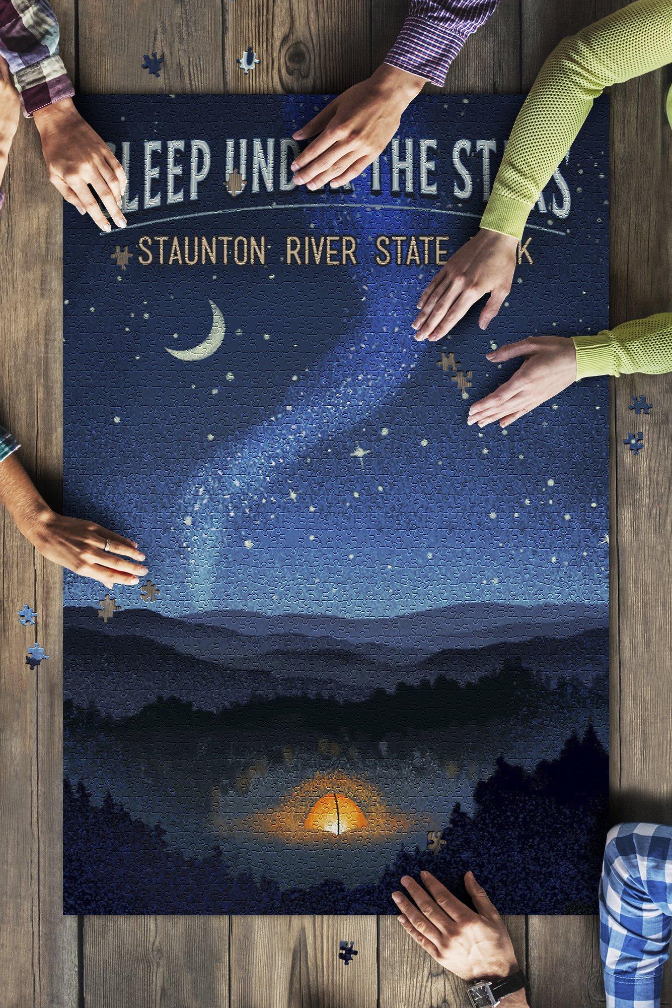 Halifax County, Virginia Staunton River State Park Sleep Under The Stars Jigsaw Puzzle Set Halifax County, Virginia Staunton River State Park Sleep Under The Stars Jigsaw Puzzle Set